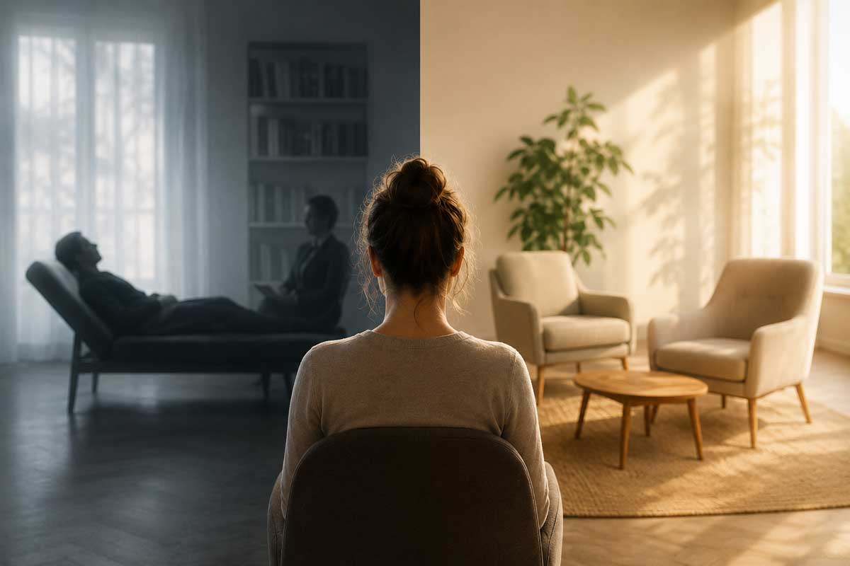 Gestalt-thérapie ou psychanalyse : deux approches comparées
